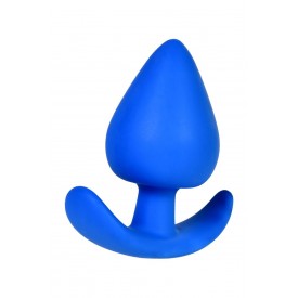 Синяя коническая пробочка из силикона - 11,5 см.