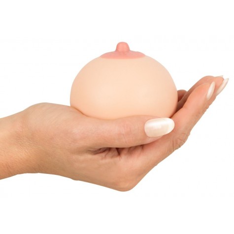Мягкая сувенирная грудь в форме шарика-антистресс